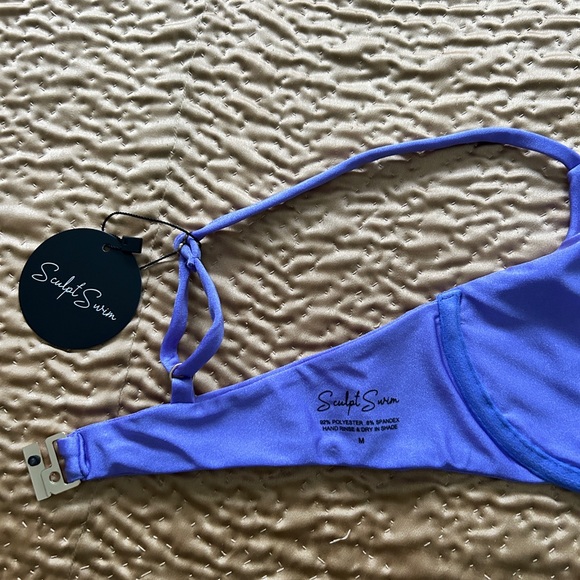 SCULPT SWIM bikini Lilac Women's Top (M) & Bottom (S) - Picture 5 of 5